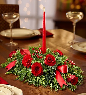 All Red Centerpiece