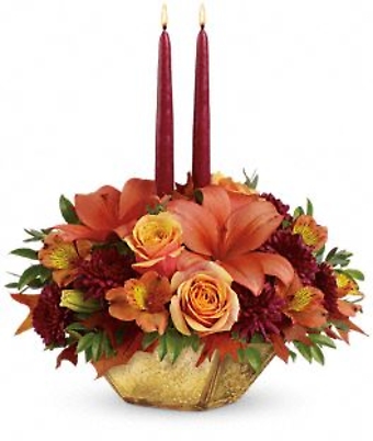 Harvest Gold Centerpiece