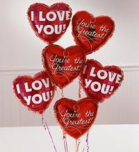 Thoughts of You Bouquet with Red Roses - Deluxe