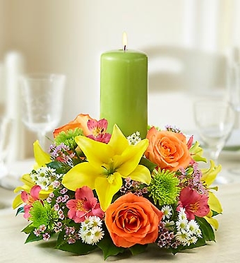 Fields of Europe&trade; Centerpiece with Pillar