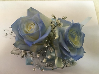 Tipped Rose Corsage