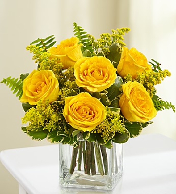 Love\'s Embrace Roses - Yellow