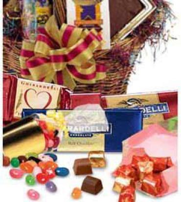Chocolate & Candy Gift Basket