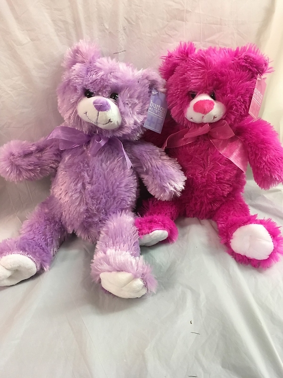 Hot Pink or Purple Bear